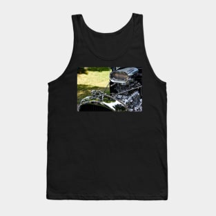 Old school engine chrome Tank Top